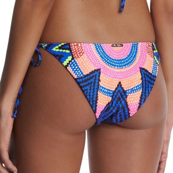 New Mara Hoffman Starbasket Tie Side Bikini Bottom Sz L - Picture 1 of 5